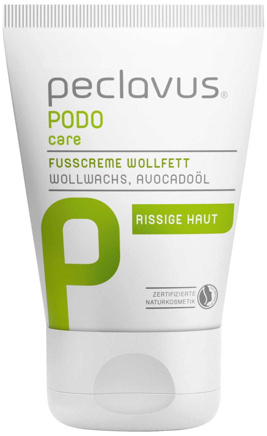 peclavus - Fußcreme Wollfett, 30 ml