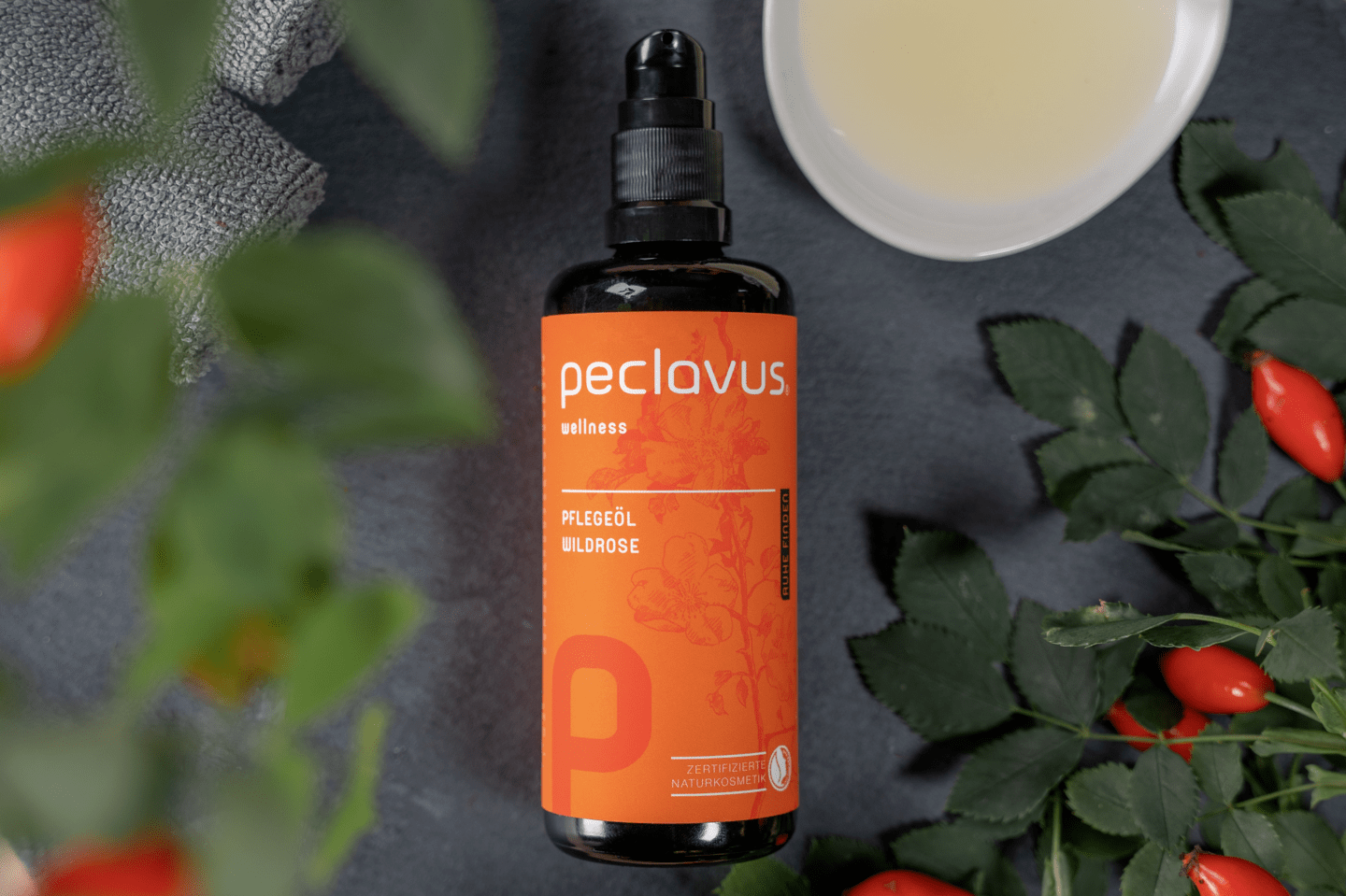 peclavus - Pflegeöl Wildrose, 100 ml